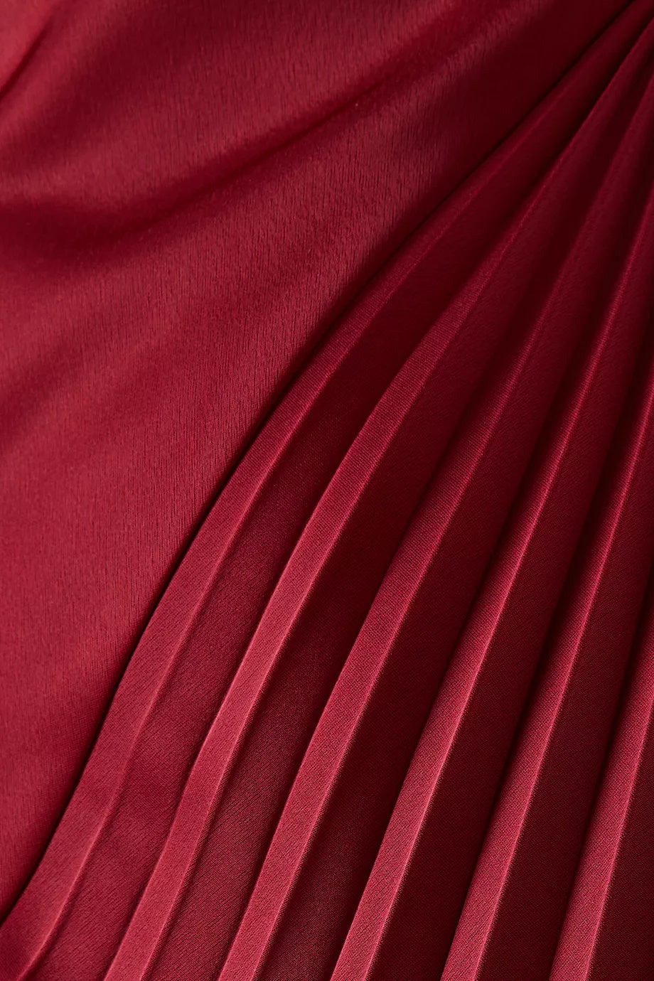 Sophia Asymmetric Pleated Midi Dress