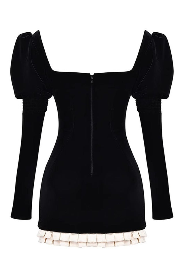 Azaria Black Vintage Dress