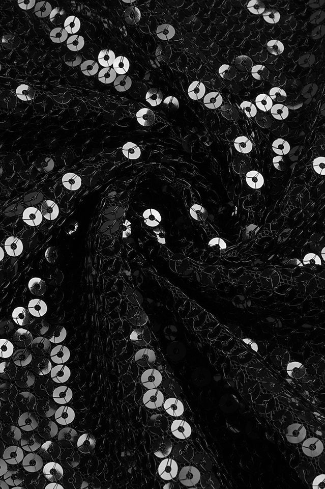 Darcy Backless Cutout Sequin Dress