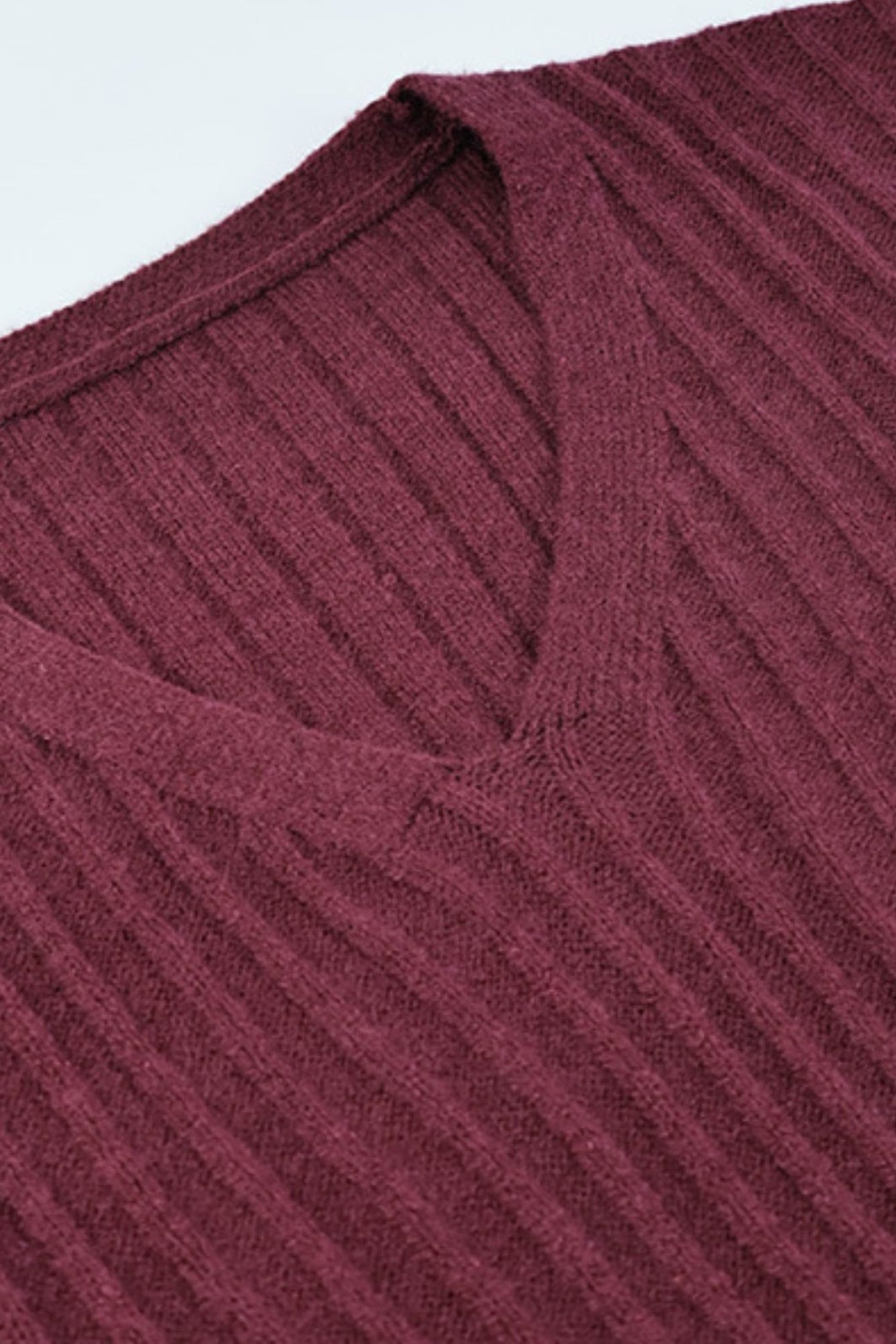 Una Three-piece Rib Knitwear Set