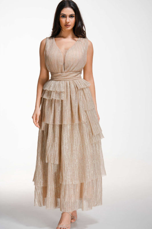 Asymmetric Blingy Dress