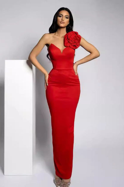 Luna Flower Maxi Dress