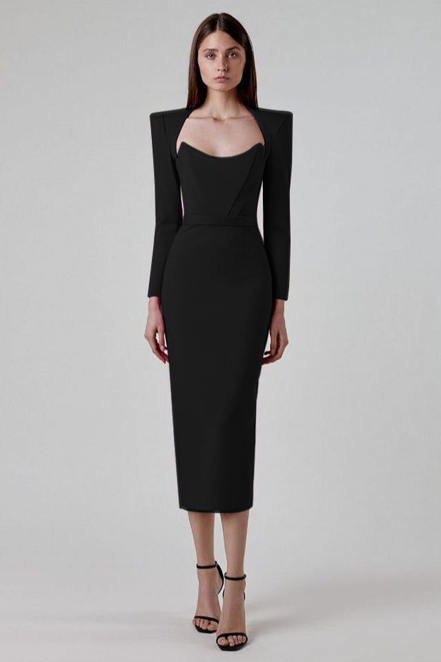 Delilah Bandage Midi Dress