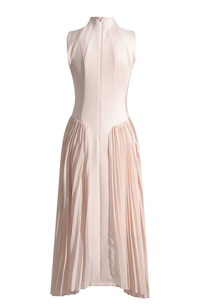 Amira Highend Sleeveless Pleated Dress