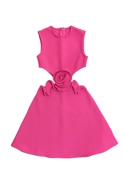 Chaya Floral Cut Out Mini Dress