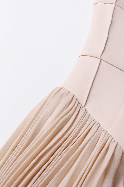 Amira Highend Sleeveless Pleated Dress