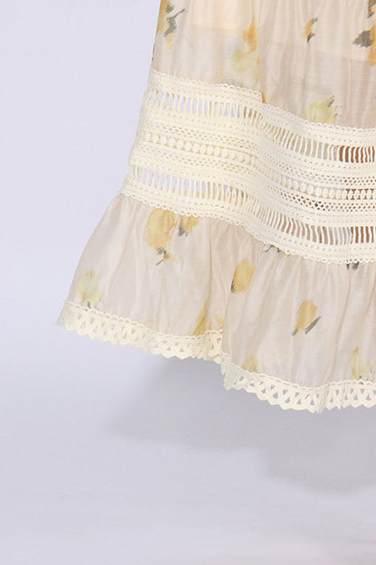 Faye Floral Top + Skirt Set