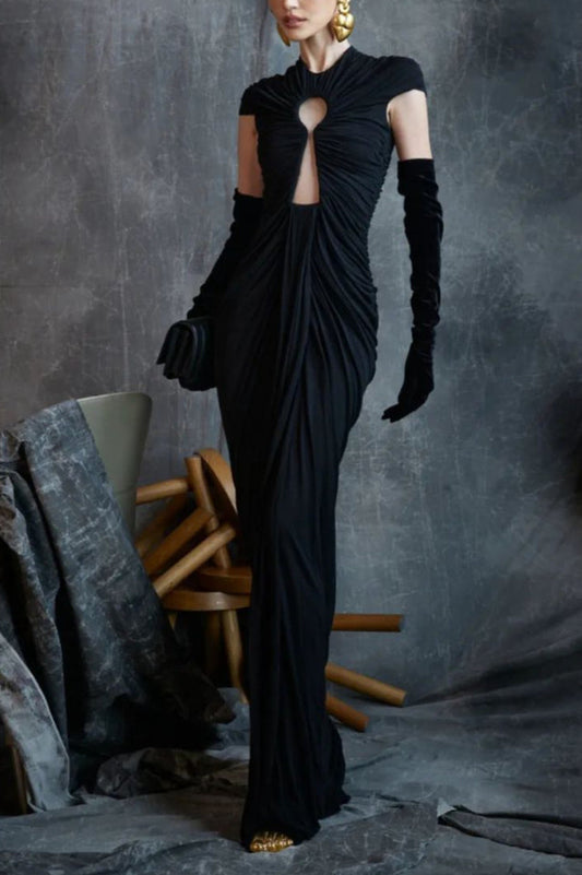 Gorgeous Keyhole Maxi Dress