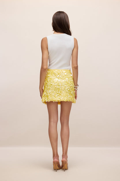 Vicky Sequin Embellished High Waist Mini Skirt