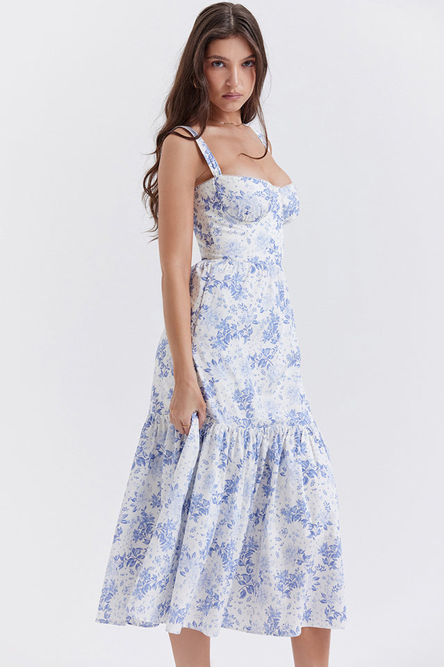 Elia Floral Midi Sundress