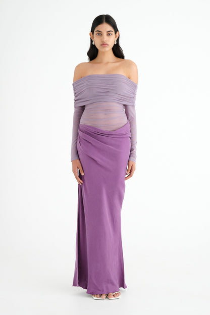 Monica Off Shoulder Cutout Maxi Dress