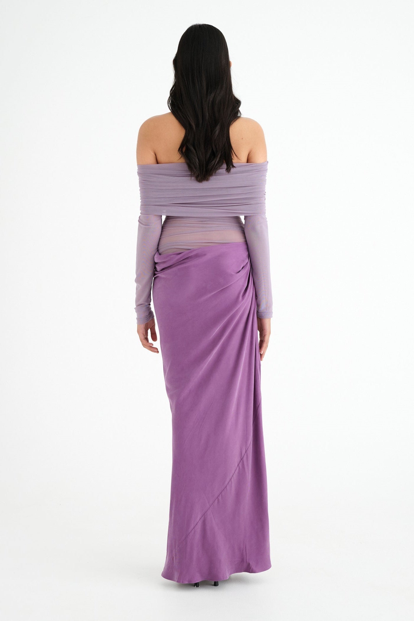 Monica Off Shoulder Cutout Maxi Dress