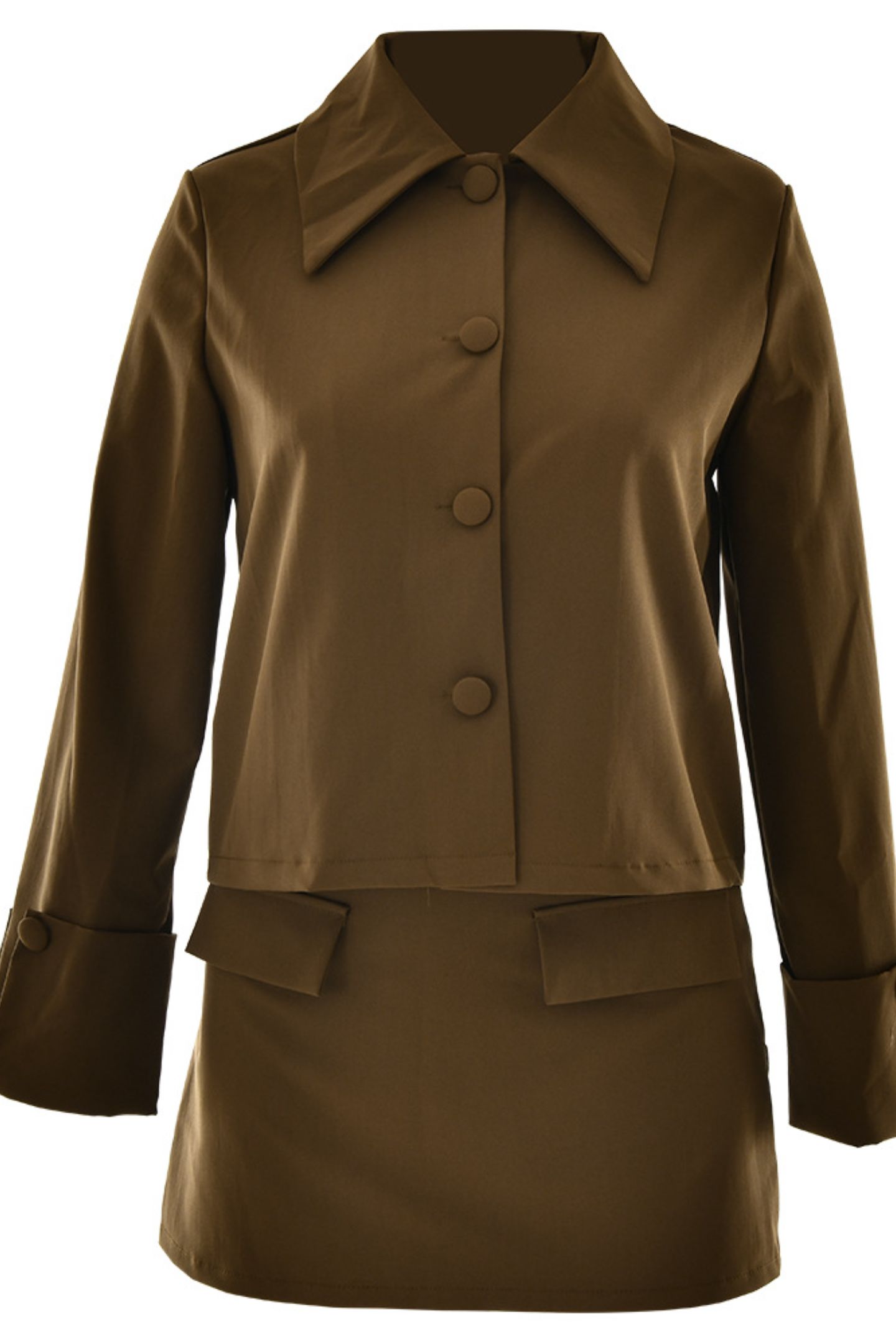 Patricia Oversize Lapel Jacket Set
