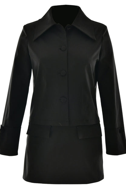 Patricia Oversize Lapel Jacket Set