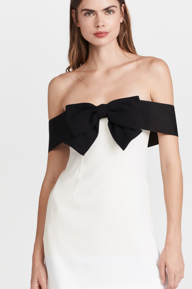 Off Shoulder Bow Dress