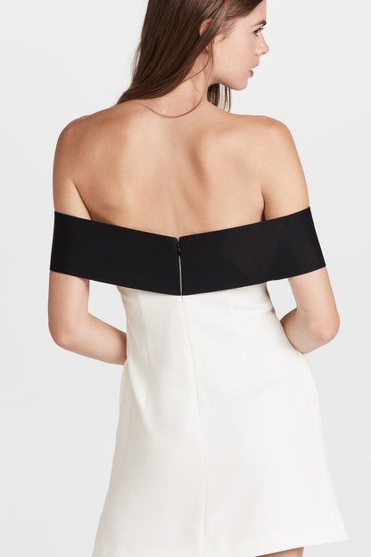 Off Shoulder Bow Dress