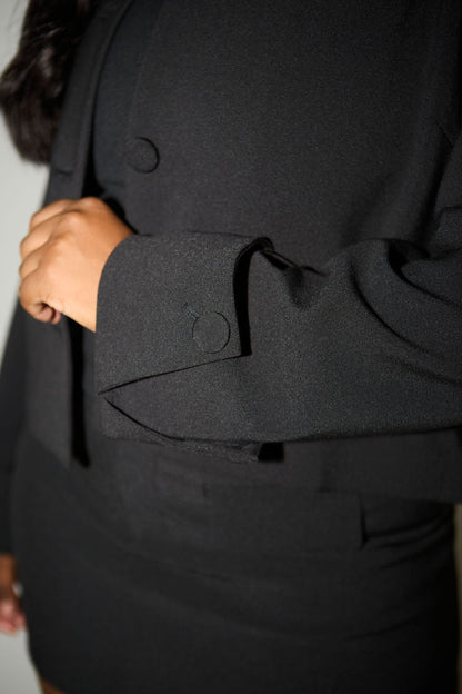 Patricia Oversize Lapel Jacket Set